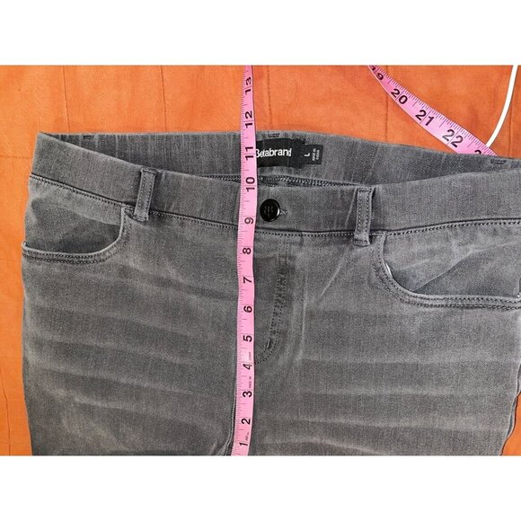 Betabrand Gray Skinny Jeans Stretch Denim Casual Women's jeans Size L - Picture 8 of 11